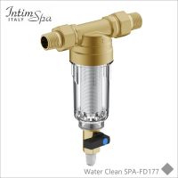 WATER CLEAN 177 Filtr wstępny do wody pitnej /użytkowej. Chroni nowe baterie i armaturę. Inox 90mic.